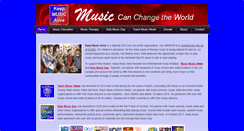 Desktop Screenshot of keepmusicalive.org